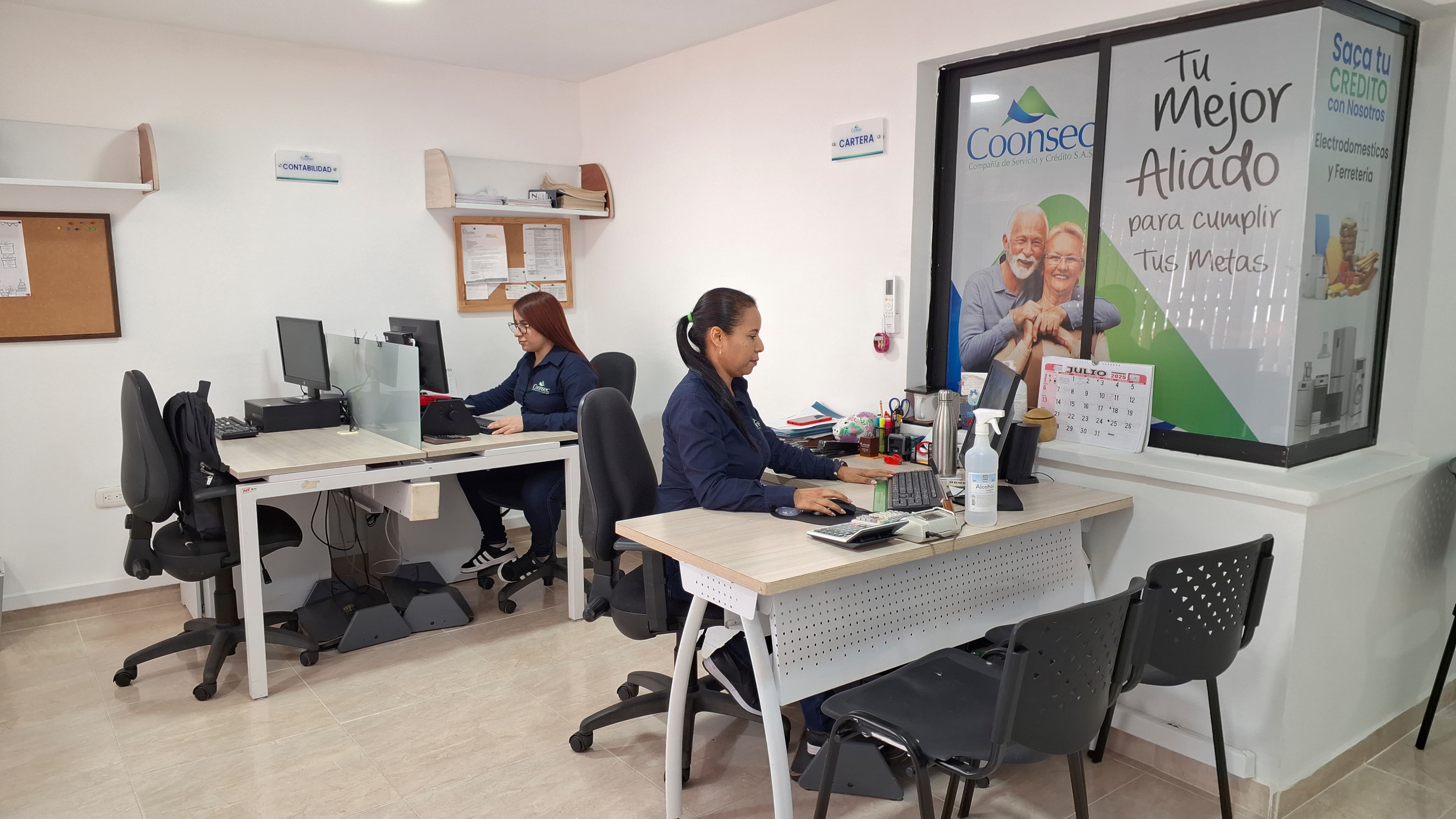 Oficinas COONSEC - Equipo de trabajo